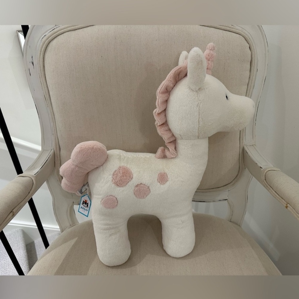 Retired NWT Jellycat Big Spottie Unicorn Authentic - Picture 5 of 15
